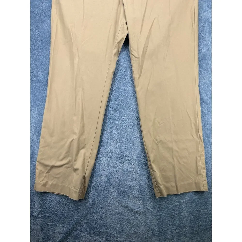 Banana Republic Pants Mens 38x32 Beige 100% Cotton Tailored Slim